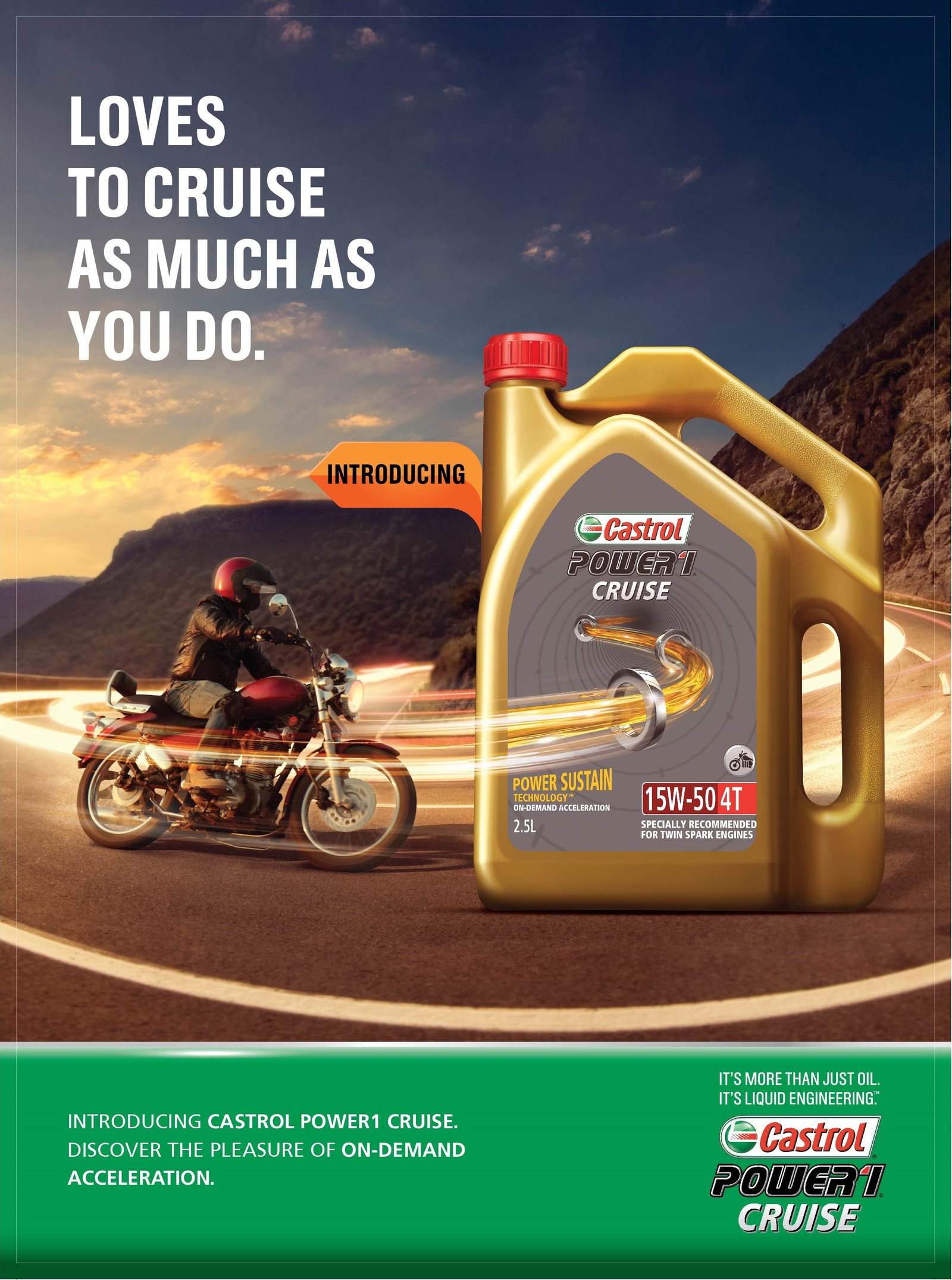 Castrol power 1 2025 cruise